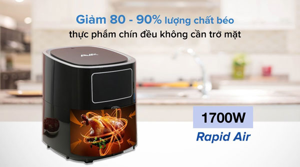 Giảm tối đa dầu mỡ nhờ công nghệ chiên chân không