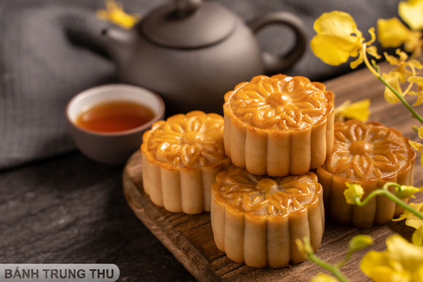 Bánh trung thu từ nồi chiên không dầu