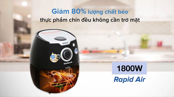 Sử dụng công nghệ Rapid Air tiên tiến