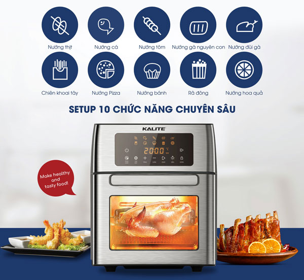 Nồi chiên không dầu có nhiều tính năng thì thường có giá thành cao hơn