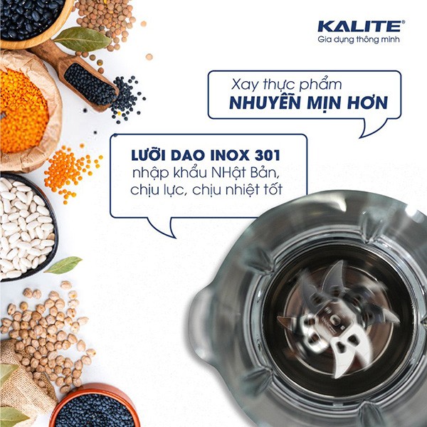 Máy làm sữa hạt kalite kl950 xay mịn hơn