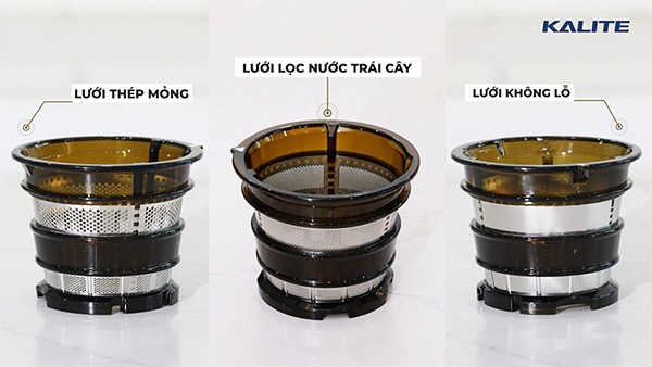 Lưới lọc máy ép chậm kalite kl 598