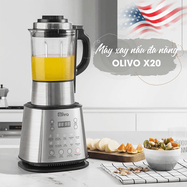 Máy nấu sữa hạt olivo x20