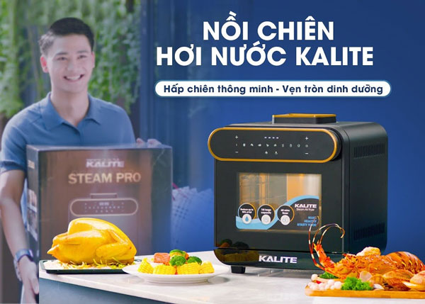 Nồi chiên hơi nước Kalite