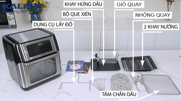 Phụ kiện nồi chiên không dầu Kalite Q10