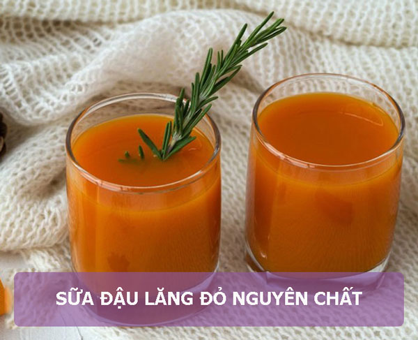 Sữa hạt đậu lăng đỏ nguyên chất